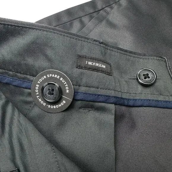 BonobosMenSlate Gray 7 Inch Flat Front Twill Stretch Chino Shorts38
